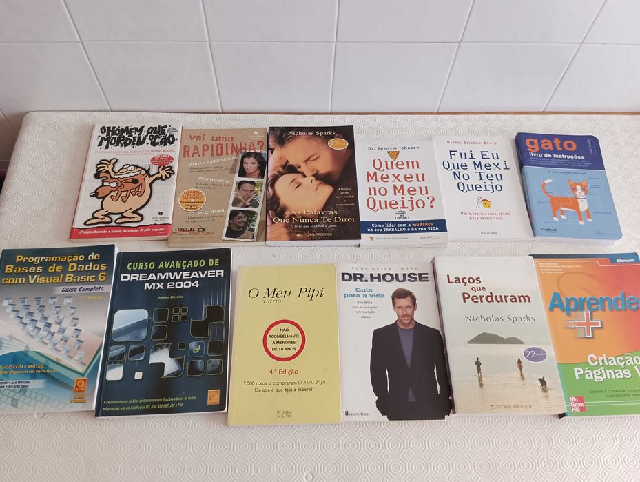 Livros diversos novos