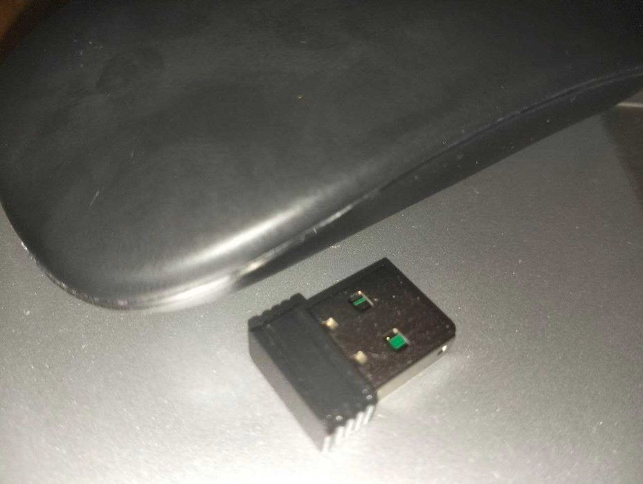 Мышка bluetooth + радиоканал с подсветкой и аккумулятором