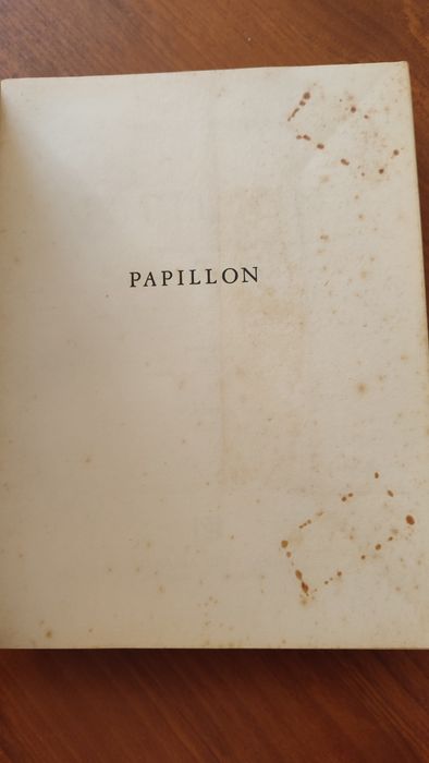 Livro Papillon Henri Charrière