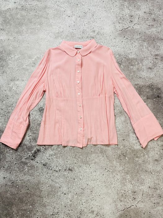Женская розовая рубашка блуза Vovk M новая
