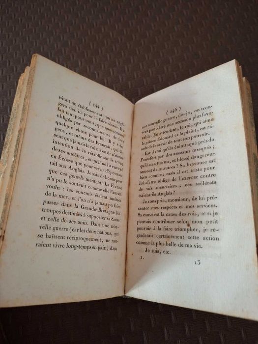 Edição de 1811 Lettres de Madame de Pompadour