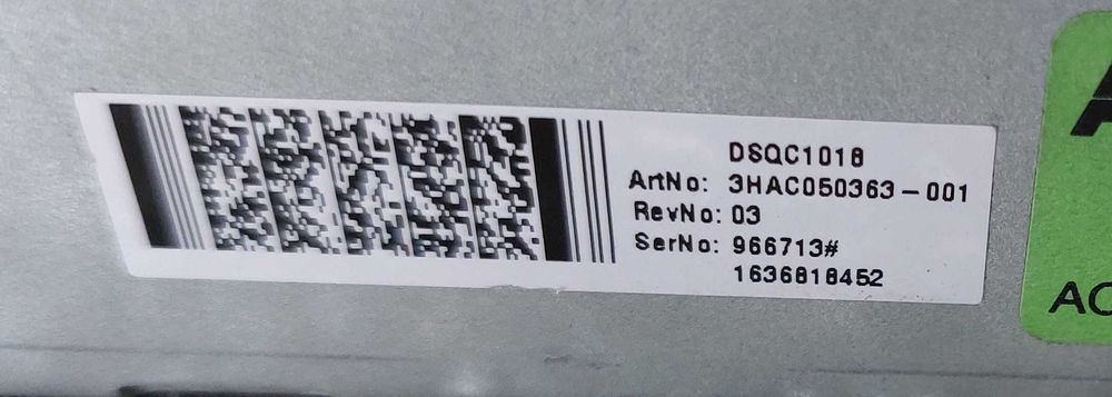 ABB DSQC 1018 3HAC050363  001 IRC5 Komputer Sterownik RobotStudio