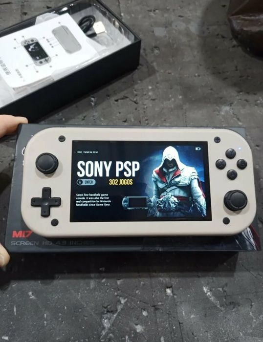 Портативная игровая приставка консоль BOYHOM М17 джойстик 4,3 дюйма