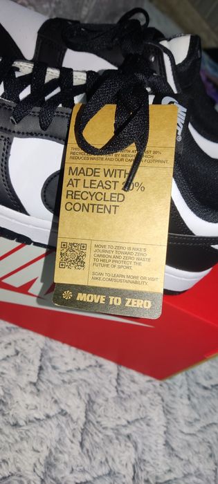 Tênis nike dunk panda