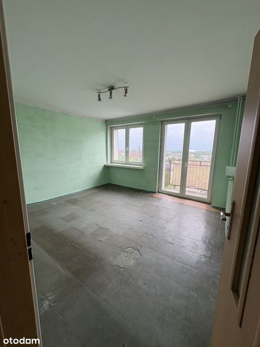 46m2 | 2 pokojowe | możliwość zrobienia aneksu kuchennego | widok