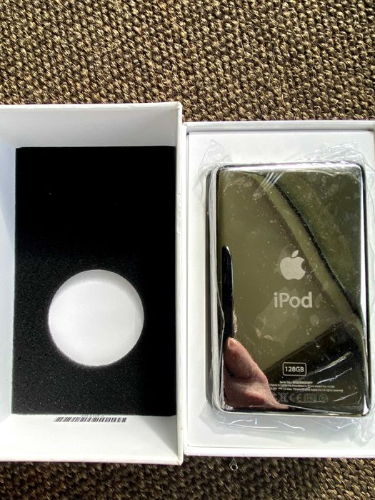 Apple iPod Classic 6th geração - Modificados com IFlash Solo 128GB Micro sd - bateria nova.