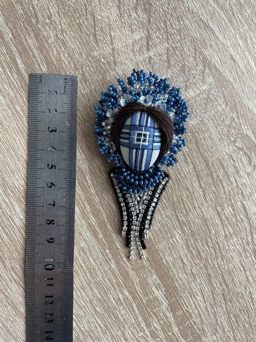 Брошка «Мотанка»