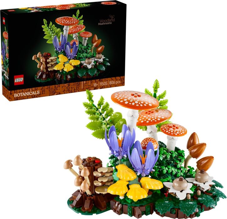 LEGO® 11505 Лісові гриби (Woodland Mushrooms)