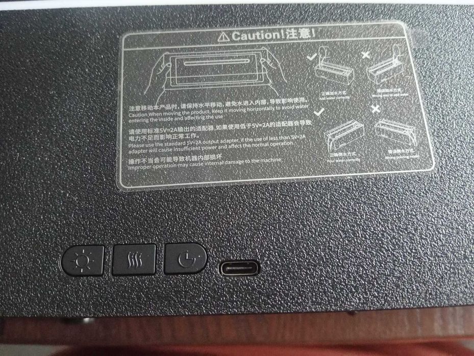 Difusor de Aroma Efeito Chama c/ Comando - Modelo A4 - NOVO na Caixa