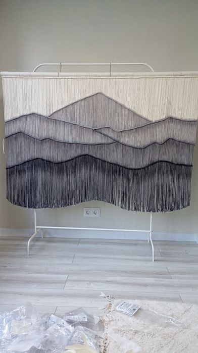 Макраме панно. Велике макраме панно. Декор на стіну. Ручна робота.