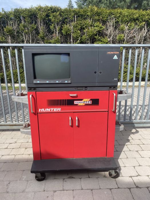 Hunter P411, geometria kół