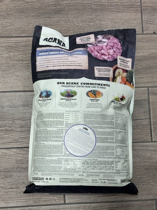 -15% ACANA Adult small breed recipe 6кг (Акана для собак малих порід)