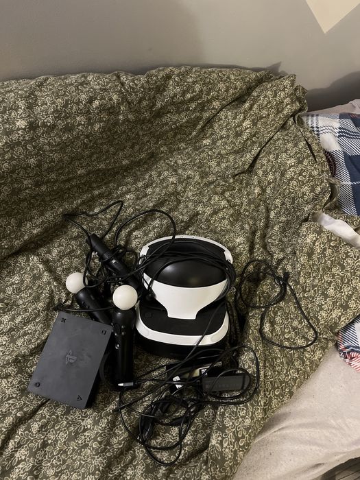 Sony PlayStation VR cały zestaw kontrolery PS4/5