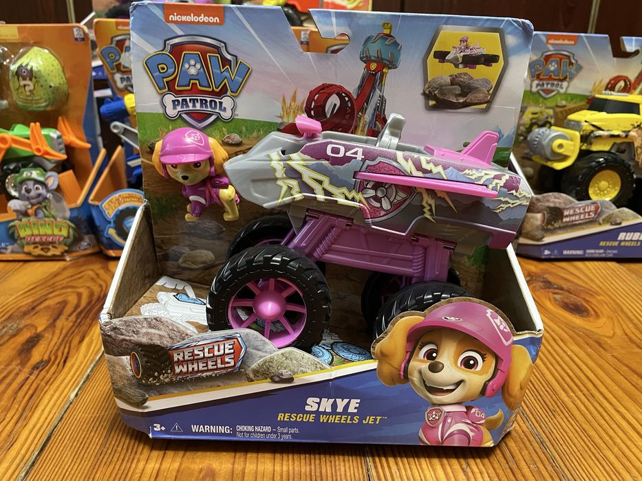 Щенячий патруль. Paw patrol rescue wheels/dino rescue. Skye, Zuma