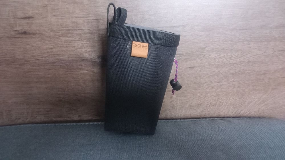 Woreczek na magnezję z cordury handmade superlekki