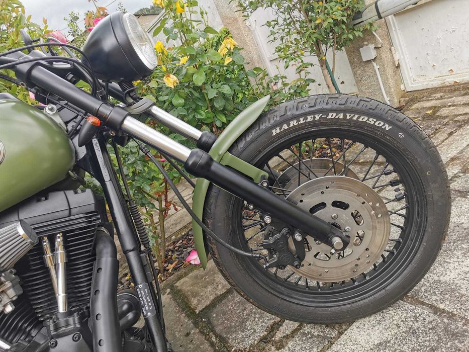 harley-davidson dina super glide sport com carburador