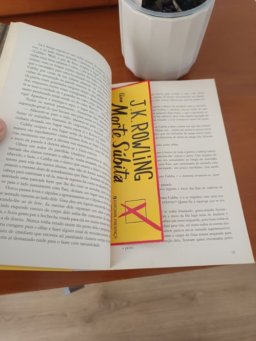 Livro Uma Morte súbita