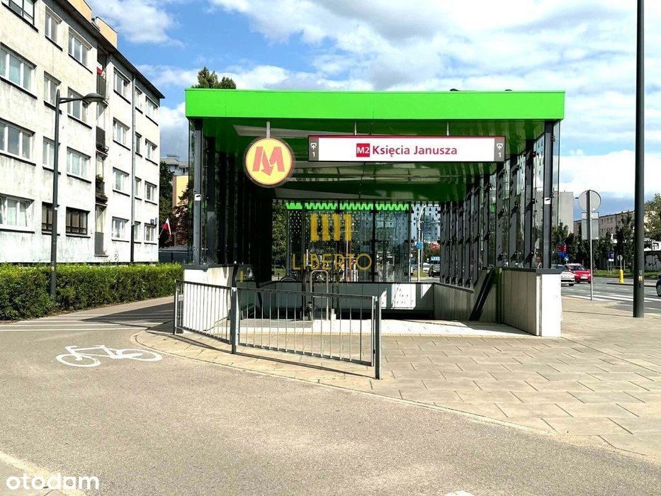 2 pokoje z loggią przy Metrze Ks. Janusza