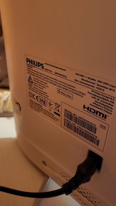 Tv Philips 24 cali Led
