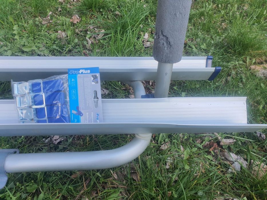 Bagażnik na e bike do przyczepy kempingowej  na dyszel 50kg