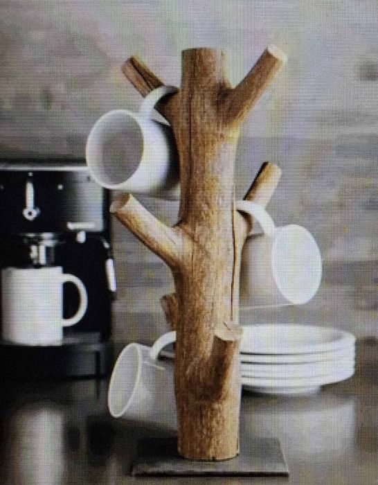 Кухонні вішалки під чашки. Декор