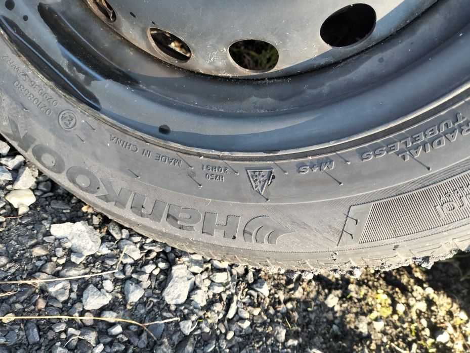 Renault Twingo 2 Clio Modus komplet kół opony hankoog wielosezon