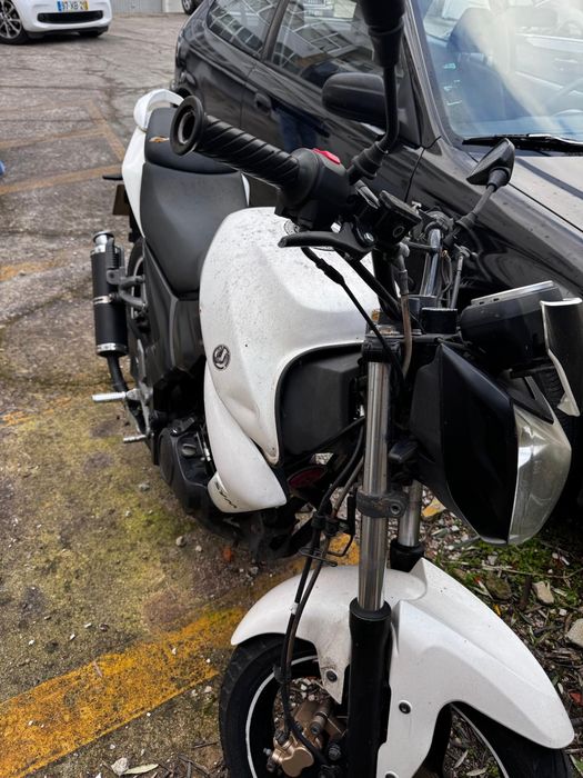 Mota usada Sym wolf125