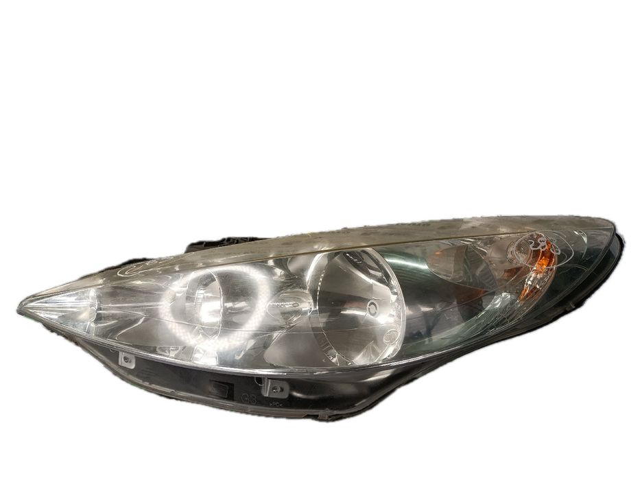 Ótica / farol esquerda PEUGEOT 407 (6D_)