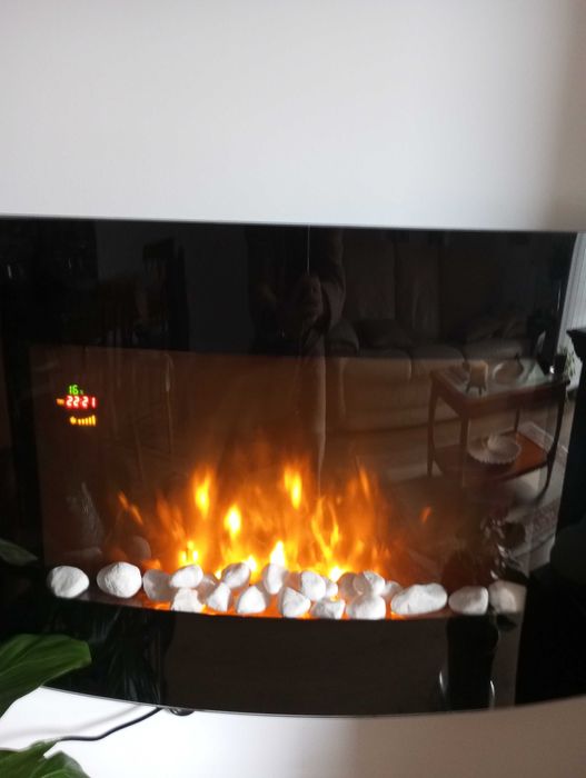 Lareira eléctrica Equation de 2000W