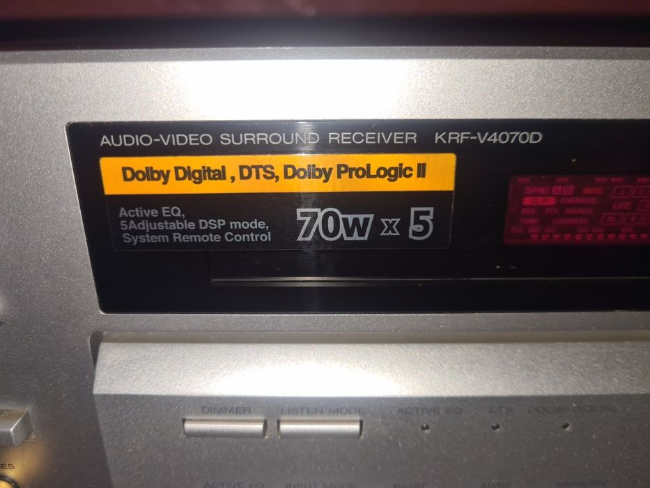 Продам колонки Sven с рессивером Kenwood