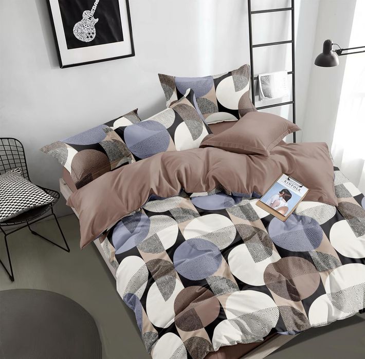 Постільні комплекти 1,5 сп, 2 сп, Євро, Сімейні,тканина  Бязь Голд Люк