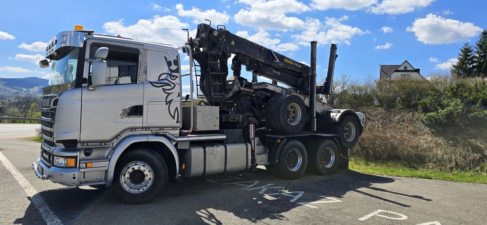 Scania V8-R730-Do drewna
