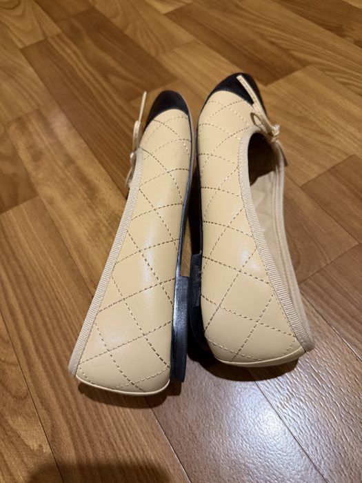 Балетки CHANEL из стеганой кожи Италия