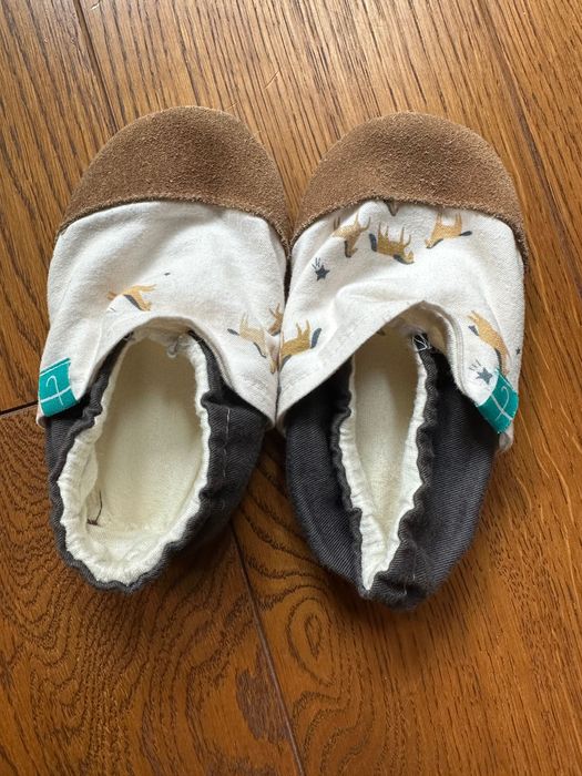 Kapcie do żłobka przedszkola TITOT Koniki rozmiar 23 wkładka 14,5 cm