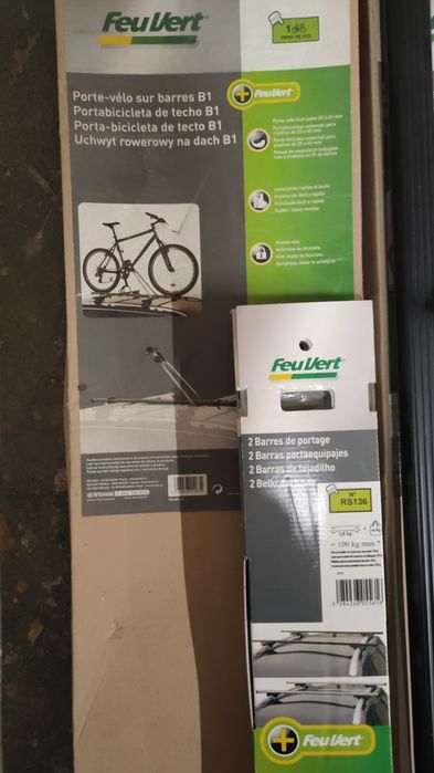 Bagażnik rowerowy, belki dachowe, uchwyt rowerowy