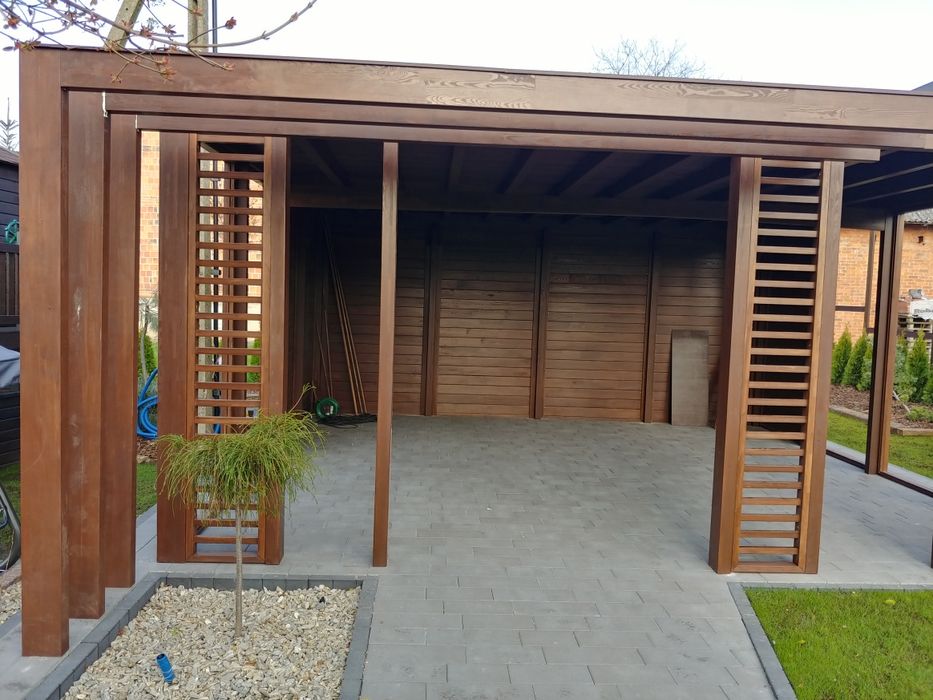 Altany ogrodowe pergole pawilony