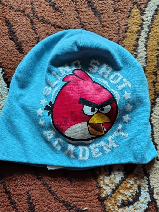 Czapka chłopięca Angry Birds rozm. 110/128