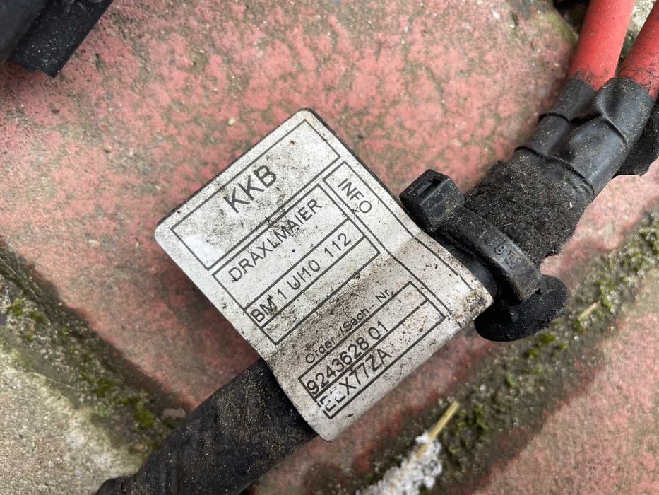 Високовольтні дроти АКБ BMW X3 F25 9243627 9243628