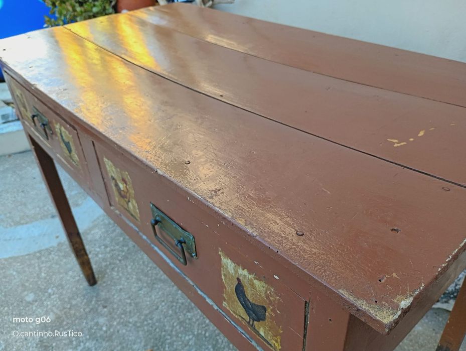 Mesa cozinha rústica