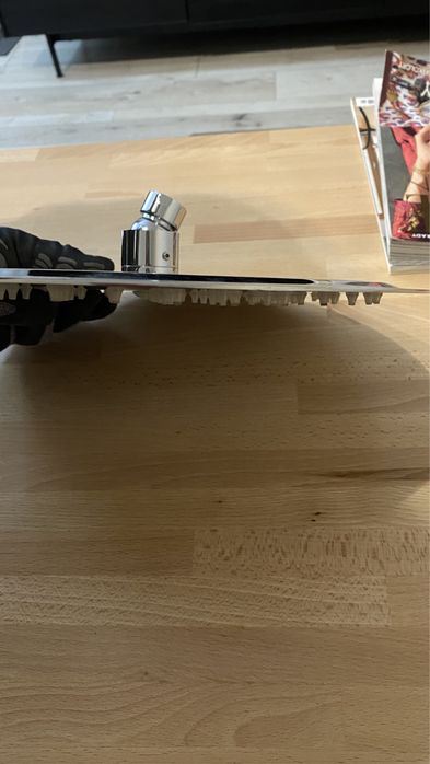 Deszczownica Uriah śr. 30 cm chrom castorama