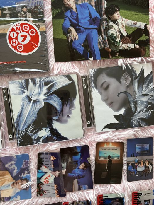 Shinee don’t call me album photocard set onew key minho taemin kpop