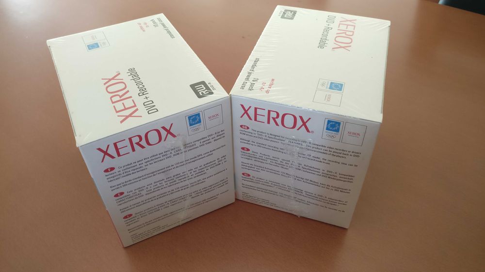 2x Xerox 10-pack DVD+RW64550160840705121