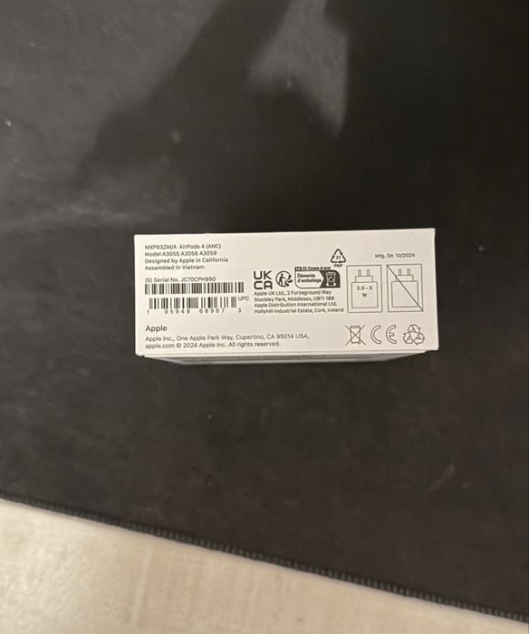 Airpods 4 novos em caixa selada