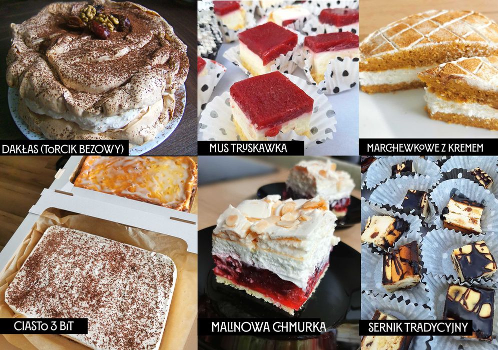 Pyszne domowe ciasta na zamówienie