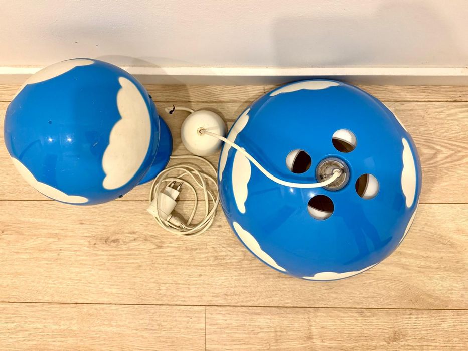 2 Candeeiros Skojig IKEA (mesa e tecto)