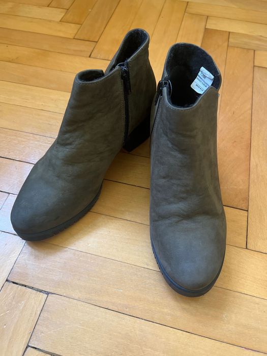 Buty damskie, nubuk