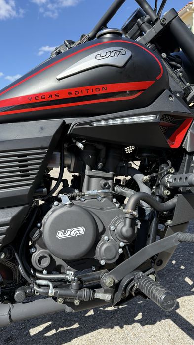 UM Renegade Vegas 125cc de 2021. Praticamente nova. 2700 kms