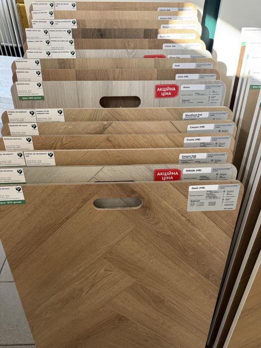 Бельгійський ламінат та вінілова підлога !