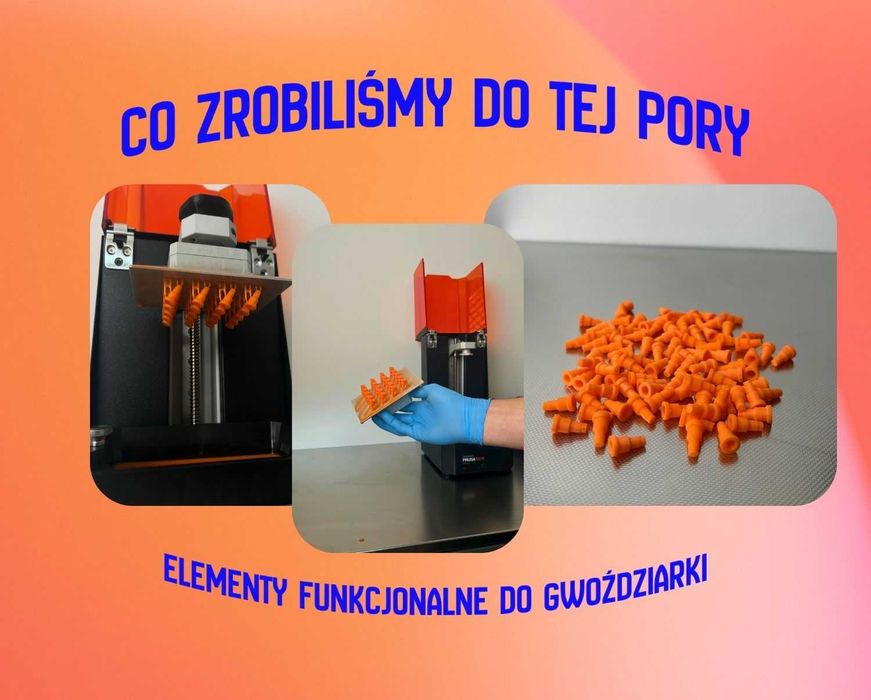 Druk 3D na zamówienie | Projektowanie 3D | Dorabianie części