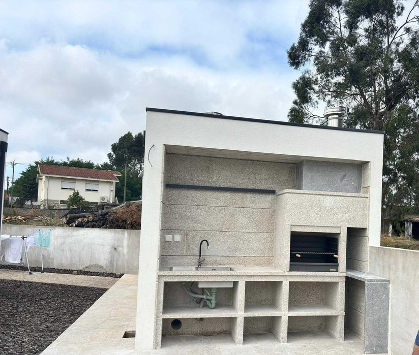 Churrasqueira em granito